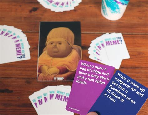 What Do You Meme Printable Cards